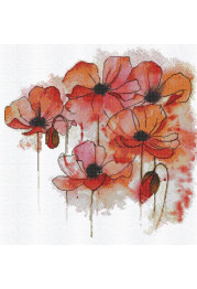 Cross Stitch Kit "Watercolor fantasy"