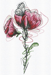 Cross Stitch Kit "In the world of colors"