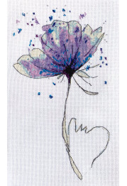Cross Stitch Kit "Azure color"