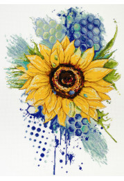 Cross Stitch Kit "The color of the sun"