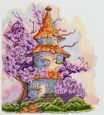Cross Stitch Kit "Magic house"