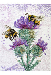 Cross Stitch Kit "Hunting for nectar"