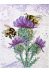 Cross Stitch Kit "Hunting for nectar"