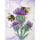 Cross Stitch Kit "Hunting for nectar"