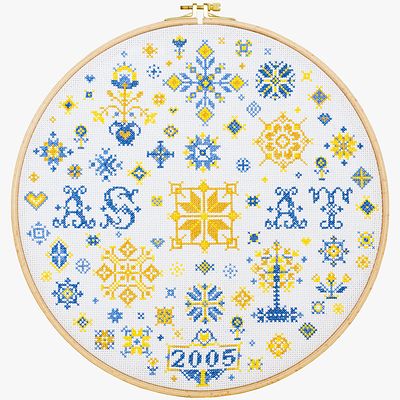 Cross Stitch Kit "Family sampler"