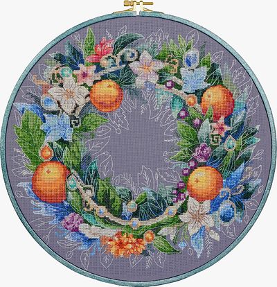 Cross Stitch Kit "An exquisite holiday"