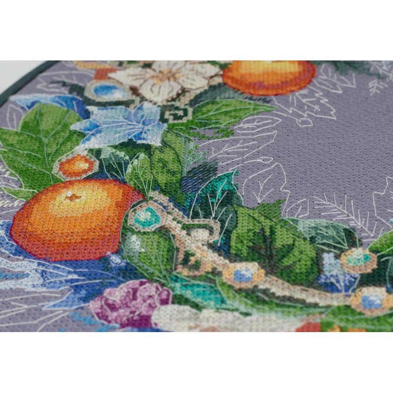 Cross Stitch Kit "An exquisite holiday"