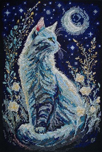 Cross Stitch Kit "Night guest"