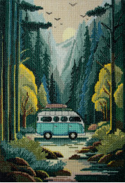Cross Stitch Kit "Thirst for adventure"