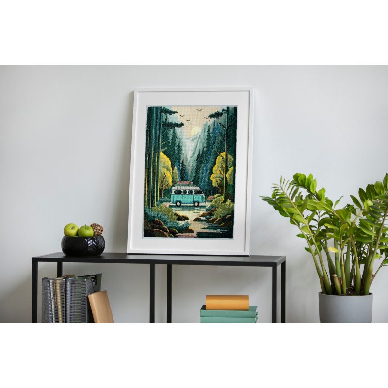 Cross Stitch Kit "Thirst for adventure"