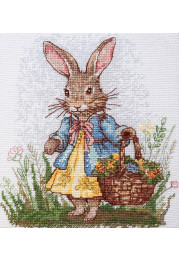 Cross Stitch Kit "Spring Bunny"