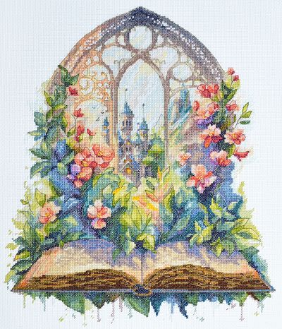 Cross Stitch Kit "Once upon a time..."