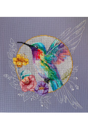 Cross Stitch Kit "Bird of paradise"