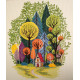 Cross Stitch Kit "Cozy in the forest"