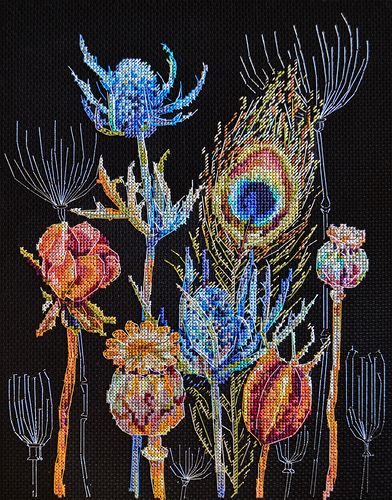 Cross Stitch Kit "Remembering"