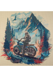 Cross Stitch Kit "Journey into the distance"