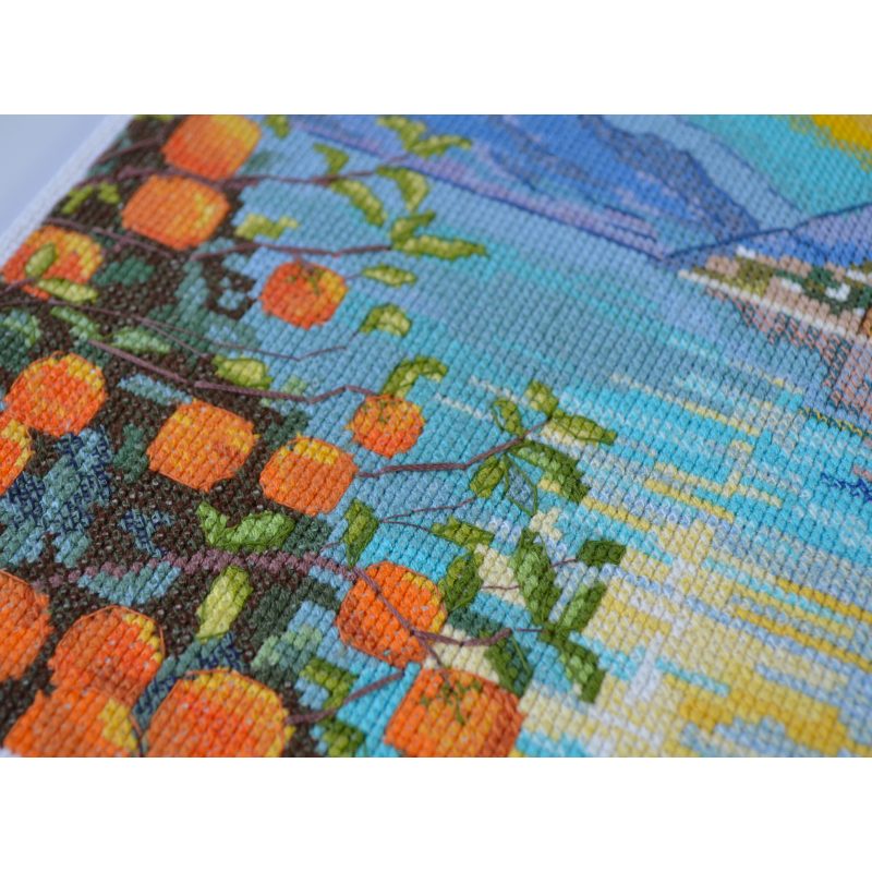 Cross Stitch Kit "The sun of Sicily"