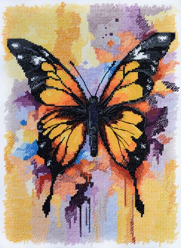 Cross Stitch Kit "The glare of the sun's rays"