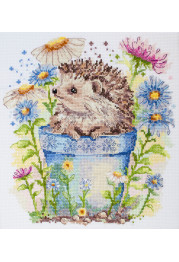 Cross Stitch Kit "Little scout"