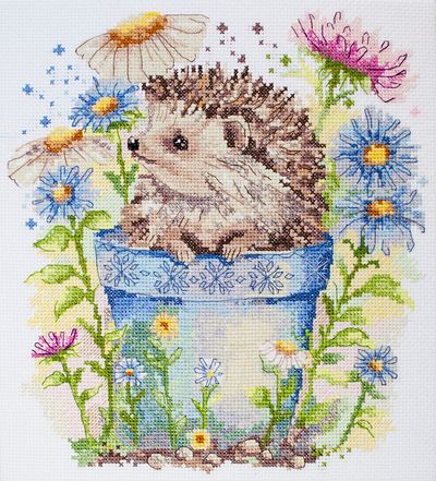 Cross Stitch Kit "Little scout"