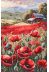 Cross Stitch Kit "Poppies at sunset"
