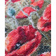 Cross Stitch Kit "Poppies at sunset"