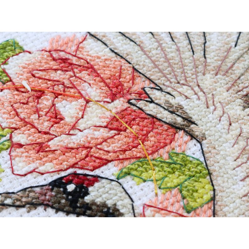 Cross Stitch Kit "On wings to the dream"