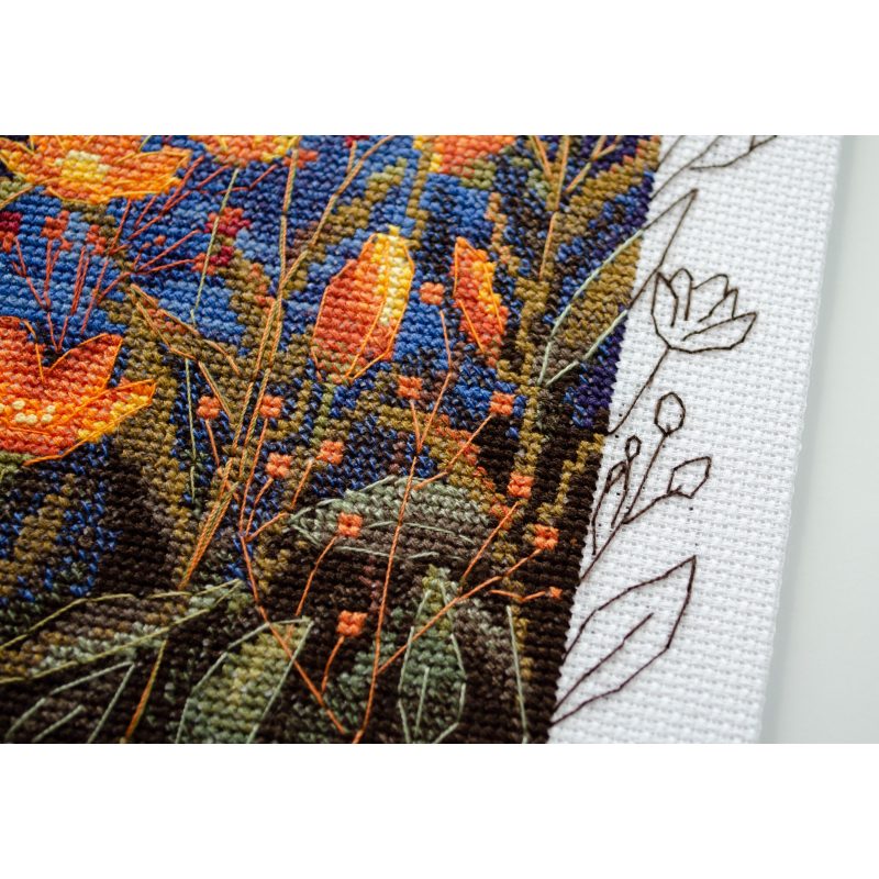 Cross Stitch Kit "Night contrast"
