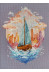 Cross Stitch Kit "On the waves of adventure"