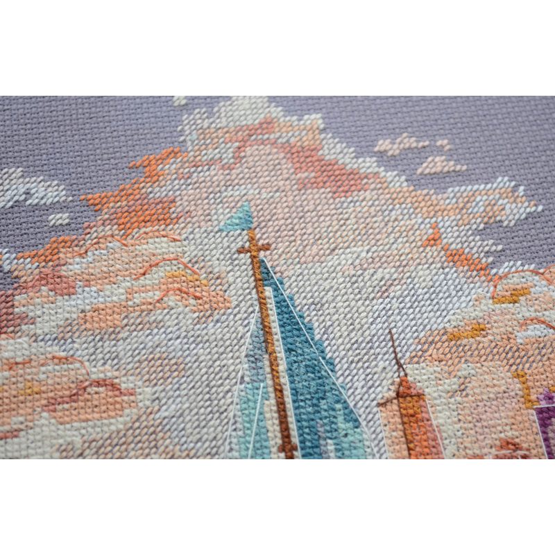 Cross Stitch Kit "On the waves of adventure"