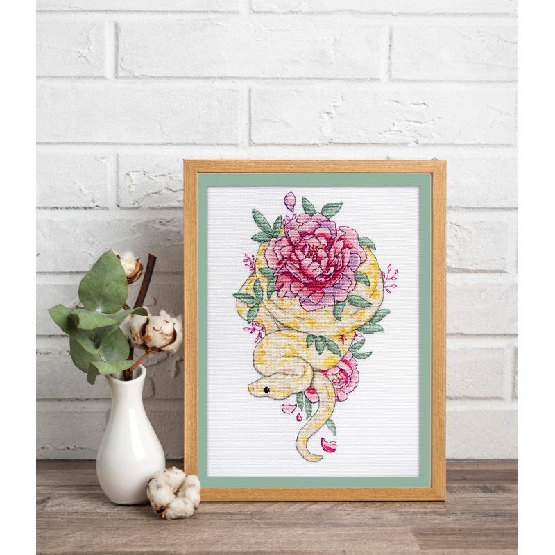 Cross Stitch Kit "Natural grace"