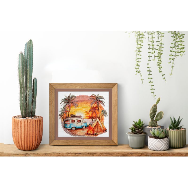 Cross Stitch Kit "Beach adventures"