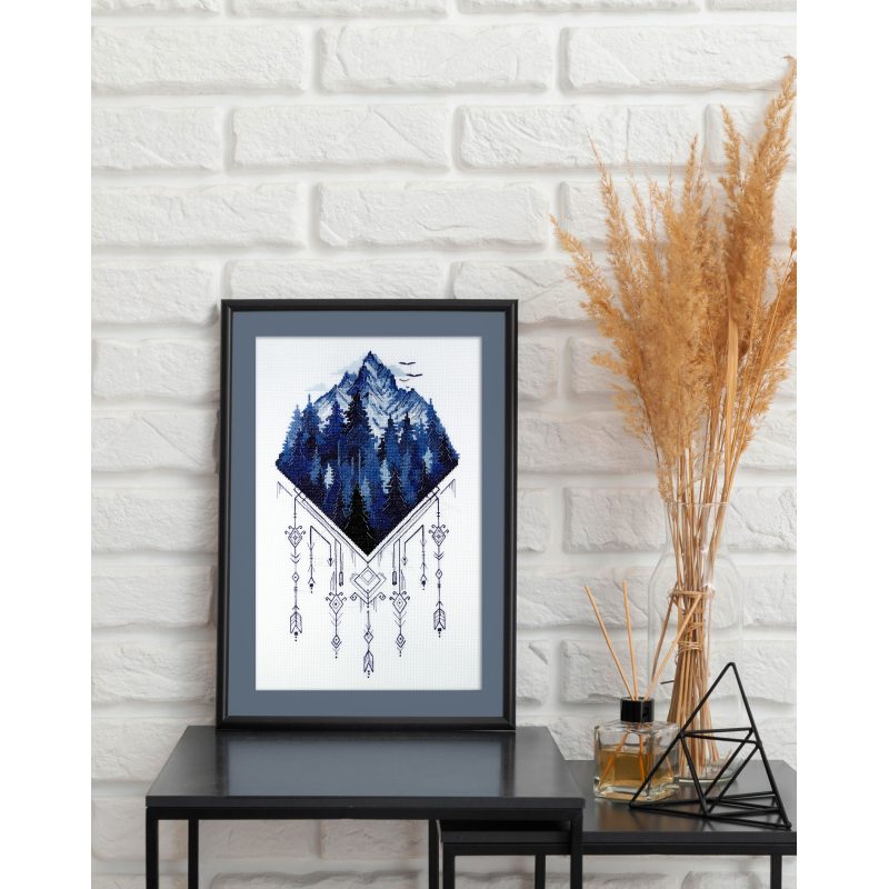Cross Stitch Kit "Silver land"