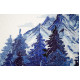Cross Stitch Kit "Silver land"
