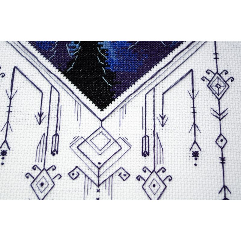 Cross Stitch Kit "Silver land"