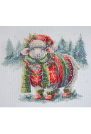 Cross Stitch Kit "In the arms of winter"