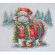 Cross Stitch Kit "In the arms of winter"