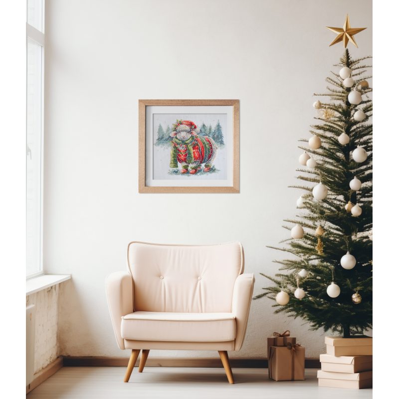 Cross Stitch Kit "In the arms of winter"