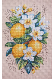 Cross Stitch Kit "Lemon mood"