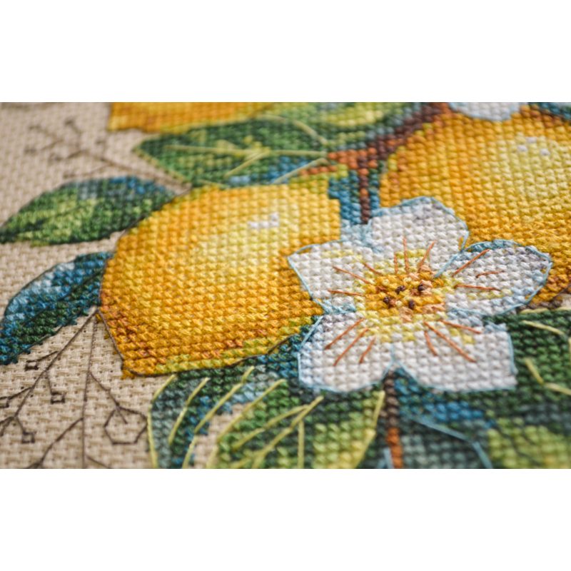 Cross Stitch Kit "Lemon mood"