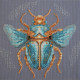 Cross Stitch Kit "Artifact of time"