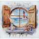 Cross Stitch Kit "Whisper of the wind"