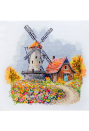 Cross Stitch Kit "The melody of the autumn wind"
