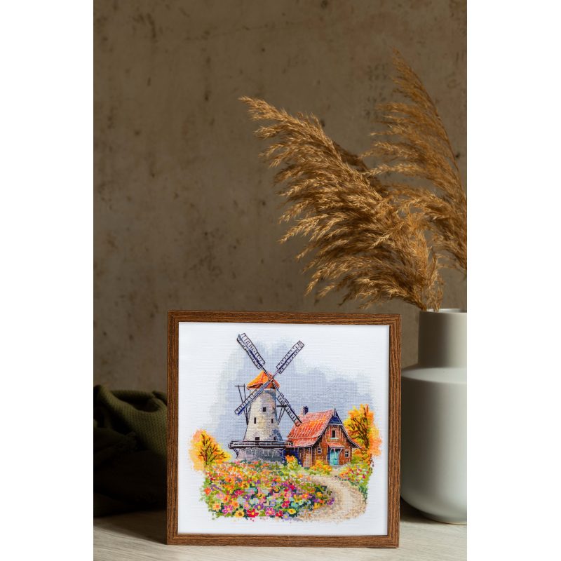 Cross Stitch Kit "The melody of the autumn wind"