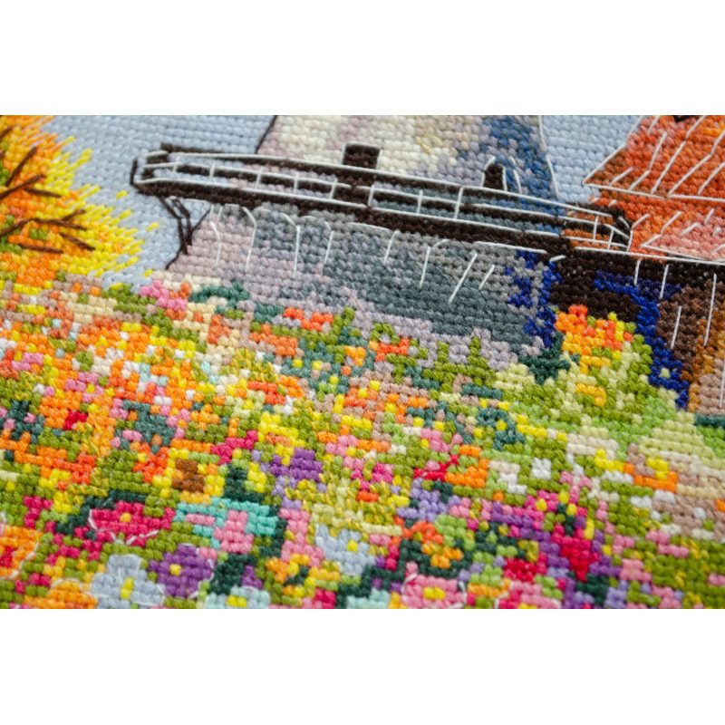 Cross Stitch Kit "The melody of the autumn wind"