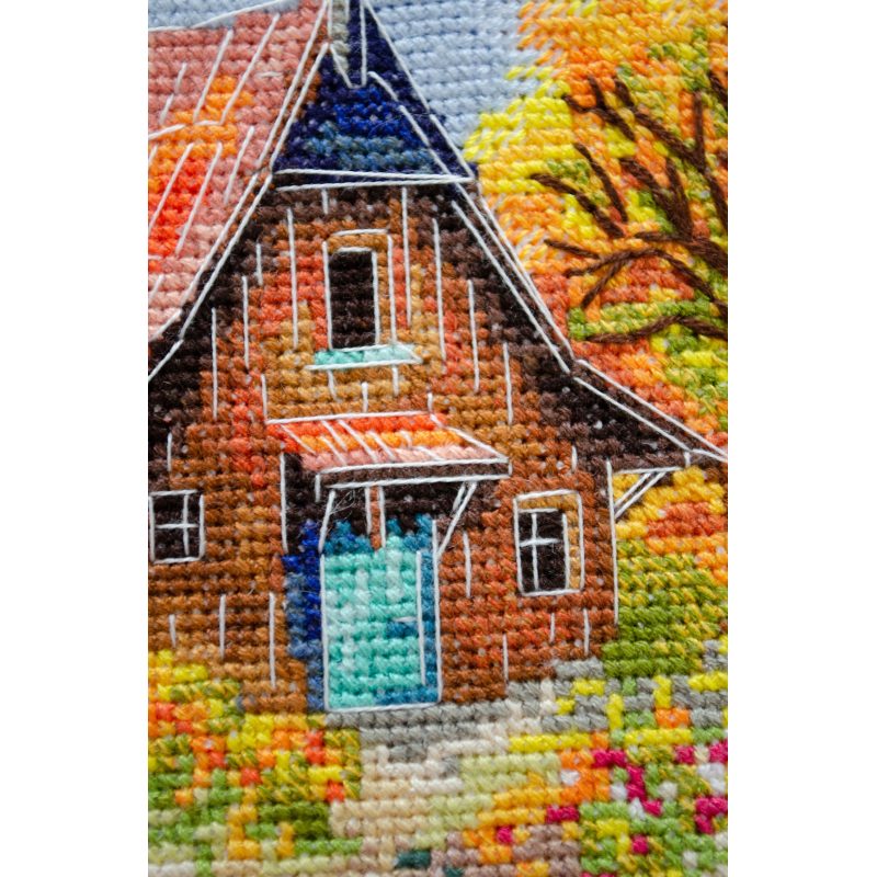 Cross Stitch Kit "The melody of the autumn wind"