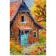 Cross Stitch Kit "The melody of the autumn wind"