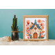 Cross Stitch Kit "Sing for us, little bird!"