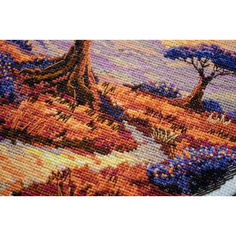 Cross Stitch Kit "Spaces of Savannah"