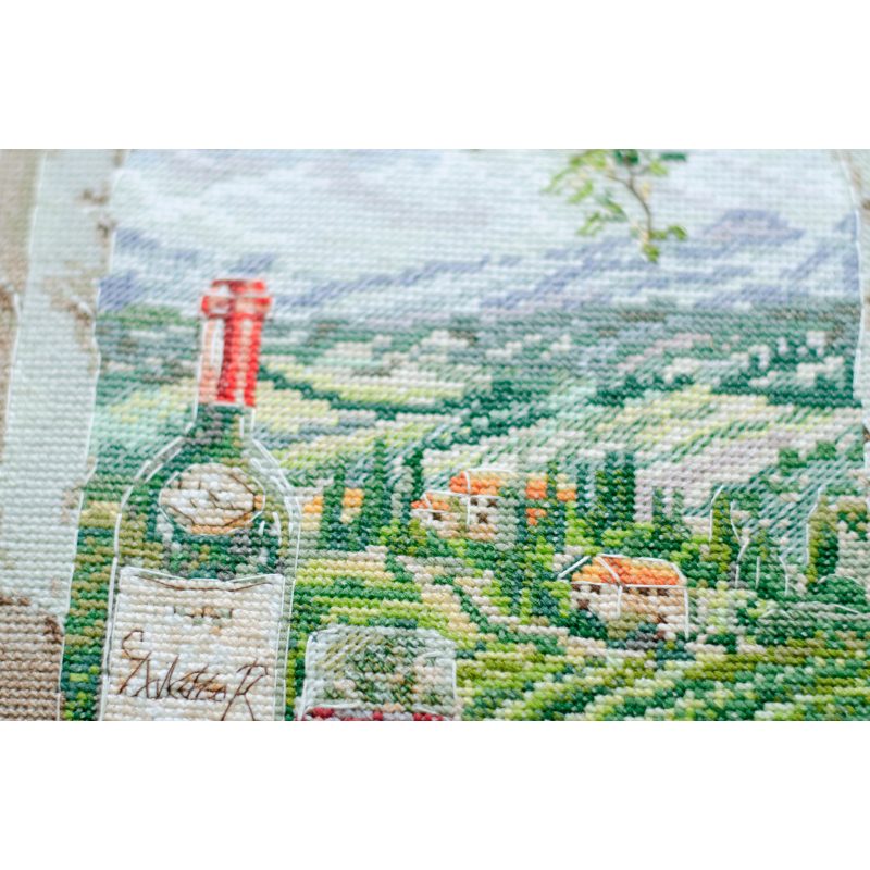 Cross Stitch Kit "Sommelier's Dream"